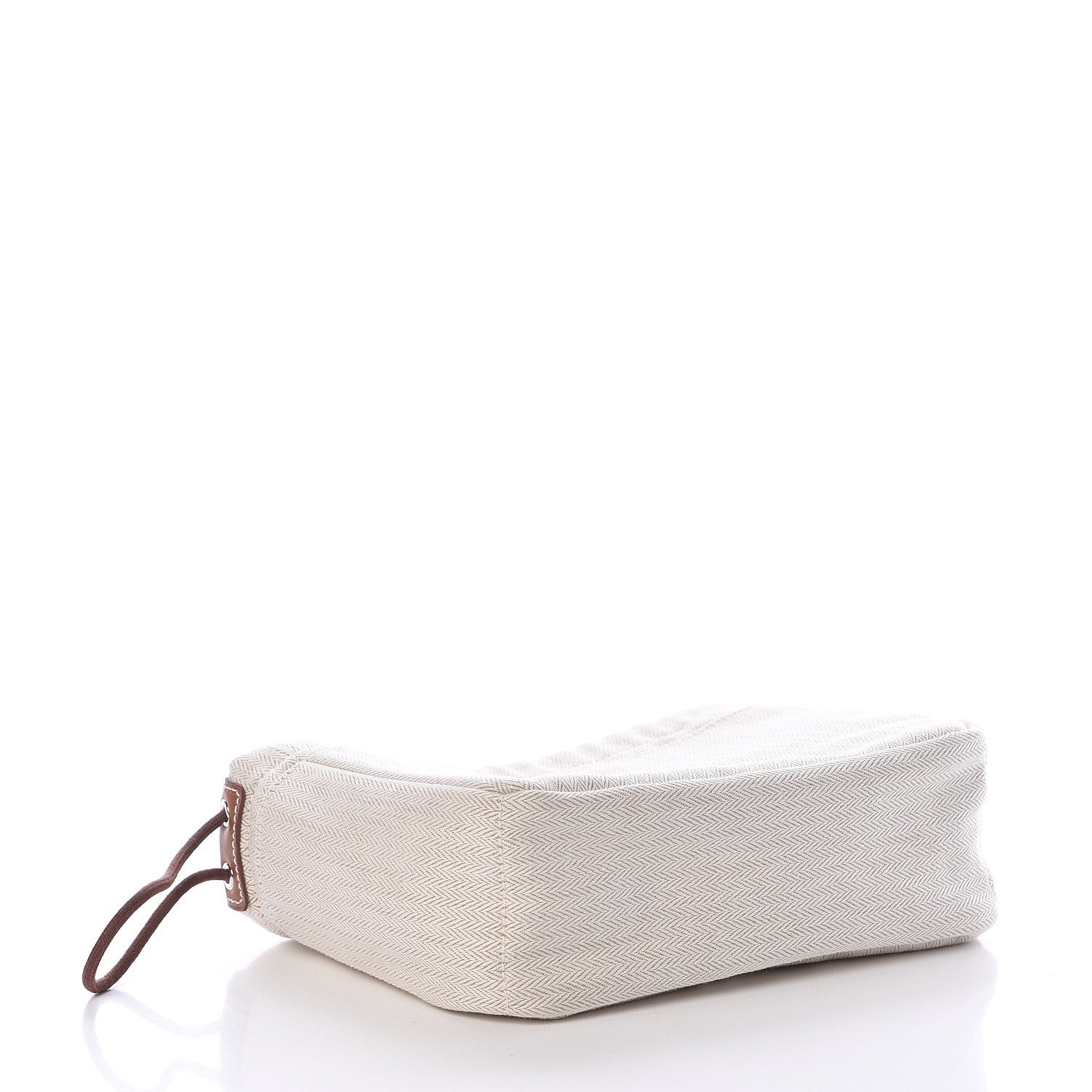 Hermes Canvas Barenia Fourbi 20 PM Pouch Naturel Fauve 4 of 10