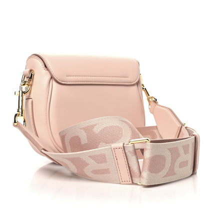 Marc Jacobs Calfskin Small The Covered J Marc Saddle Bag Rose Dust 3 of 10