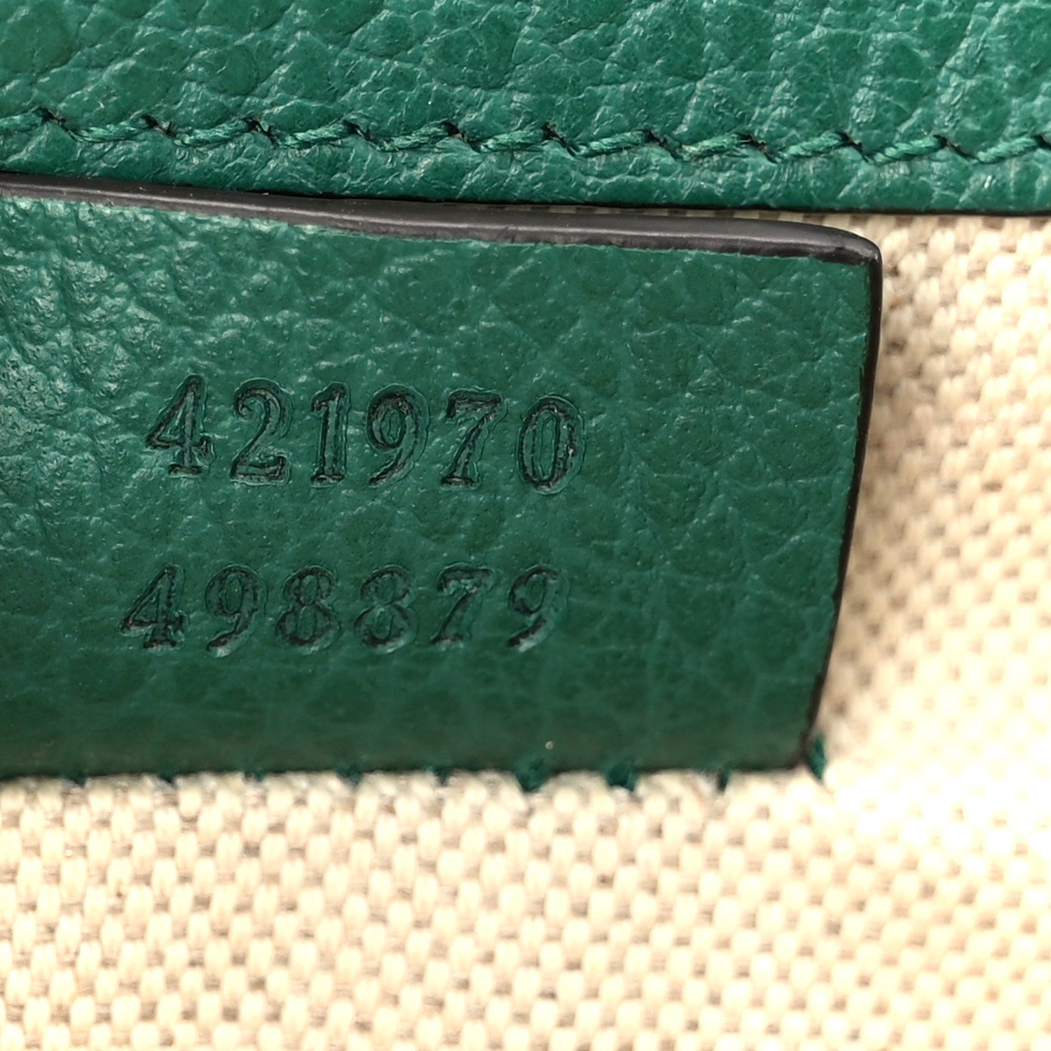 Gucci Calfskin Mini Dionysus Shoulder Bag Emerald 7 of 11
