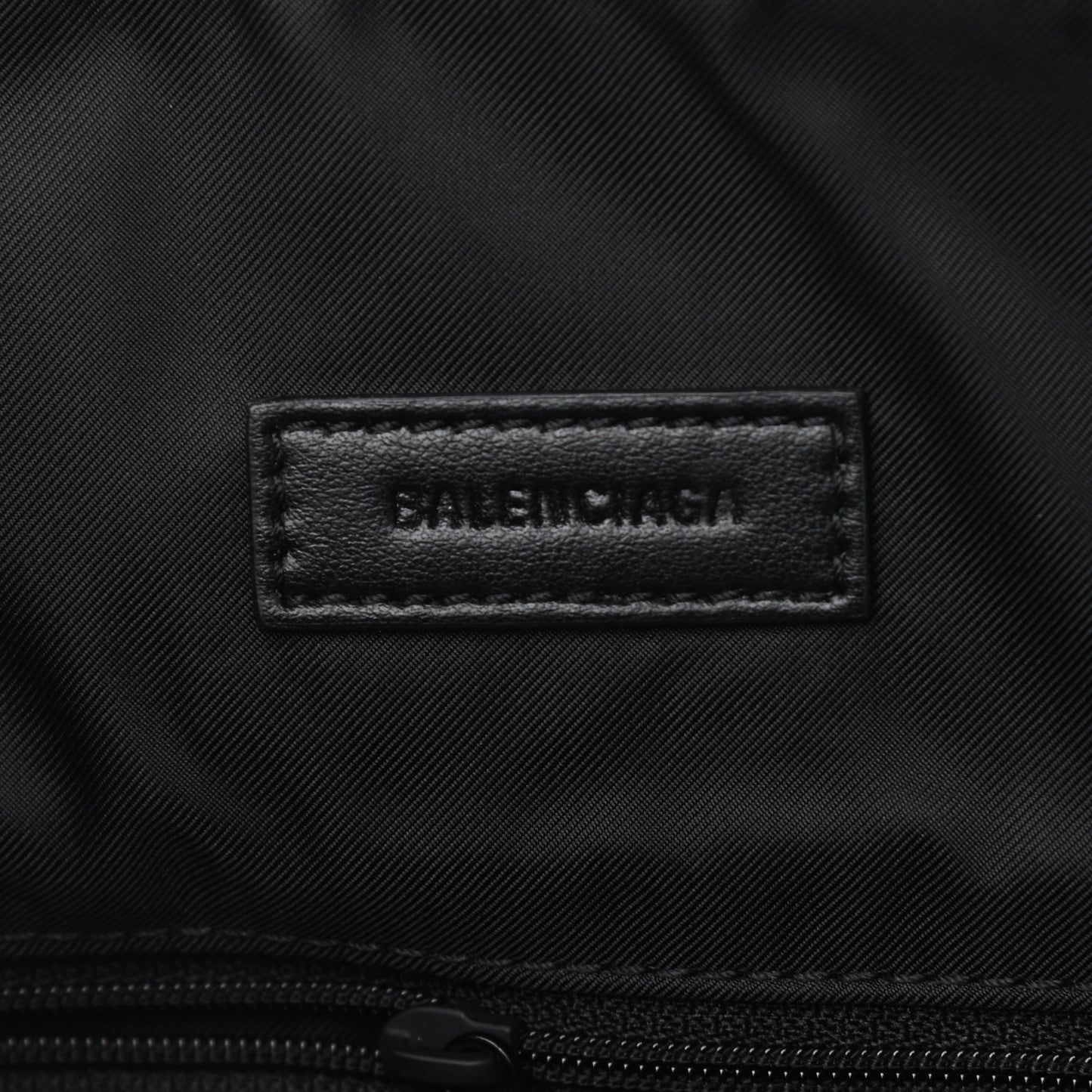 Nylon Hotel Sling Bag Black