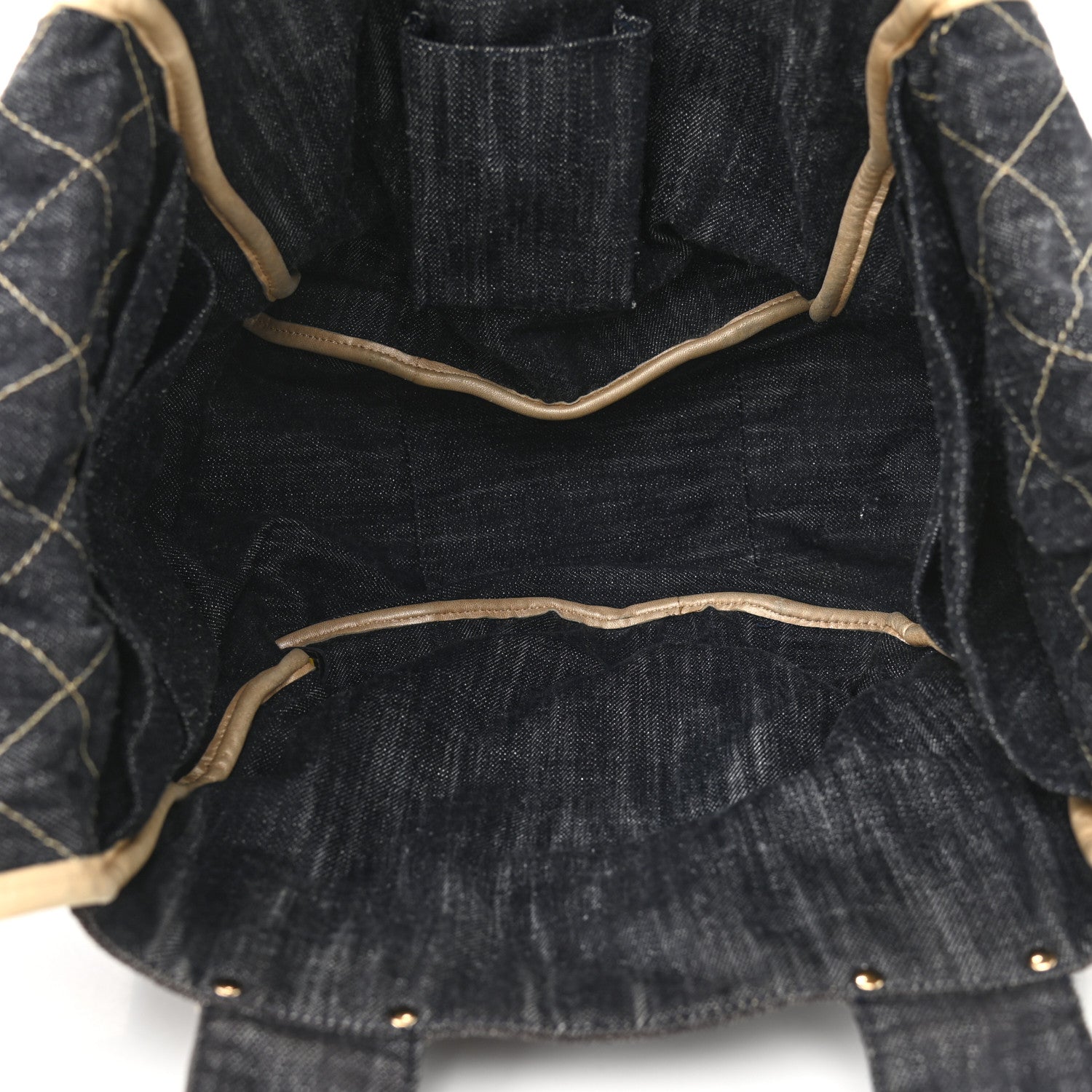 Chanel Denim CC Tote Blue 5 of 18