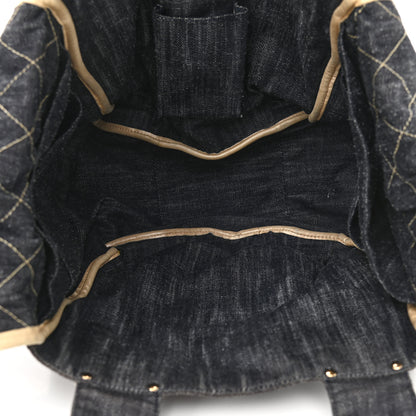 Chanel Denim CC Tote Blue 5 of 18
