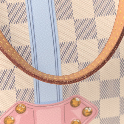 Louis Vuitton Damier Azur Summer Trunks Neo Neverfull MM 11 of 16