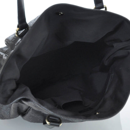 Gucci Guccissima Full Moon Tote Black 8 of 10