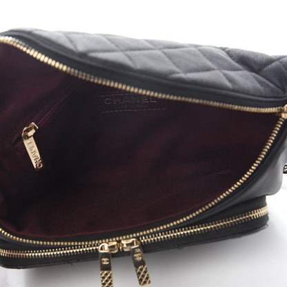 Chanel Caviar Quilted Business Affinity Waist Belt Bag Black 4 of 8