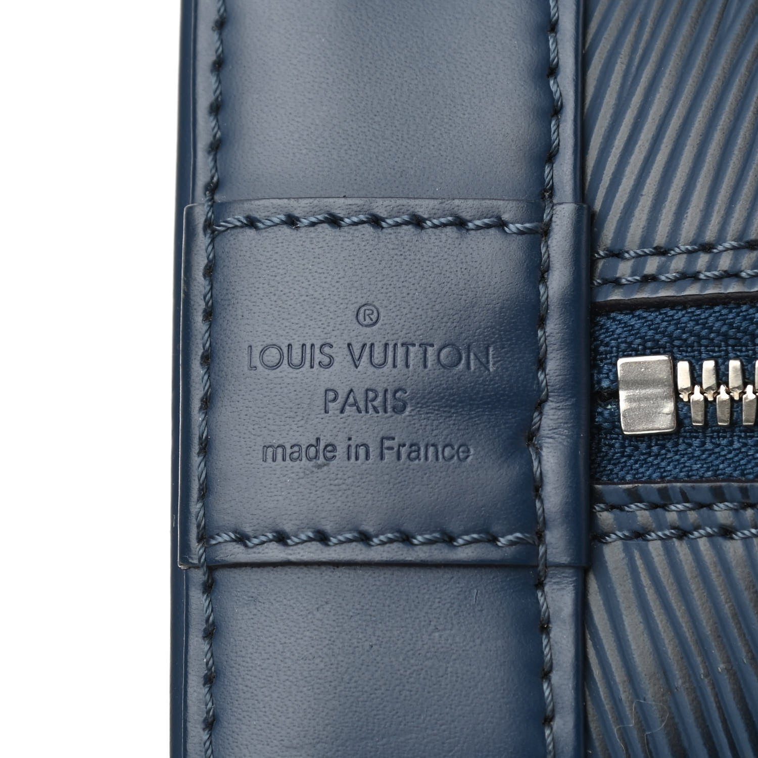 Louis Vuitton Epi Alma MM Saphir 5 of 9