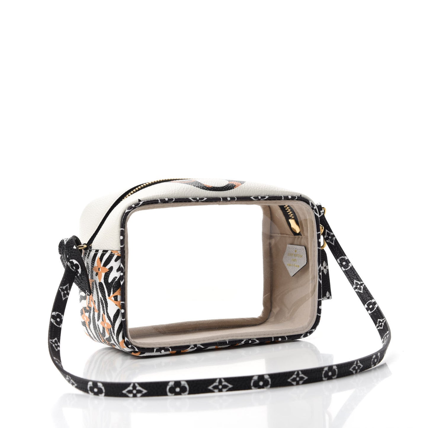 Monogram Giant Jungle Beach Pouch Ivory