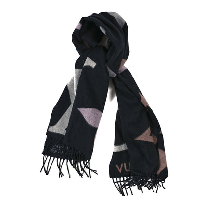 Louis Vuitton Cashmere Wool Monogram Ultimate Scarf Black 1 of 3