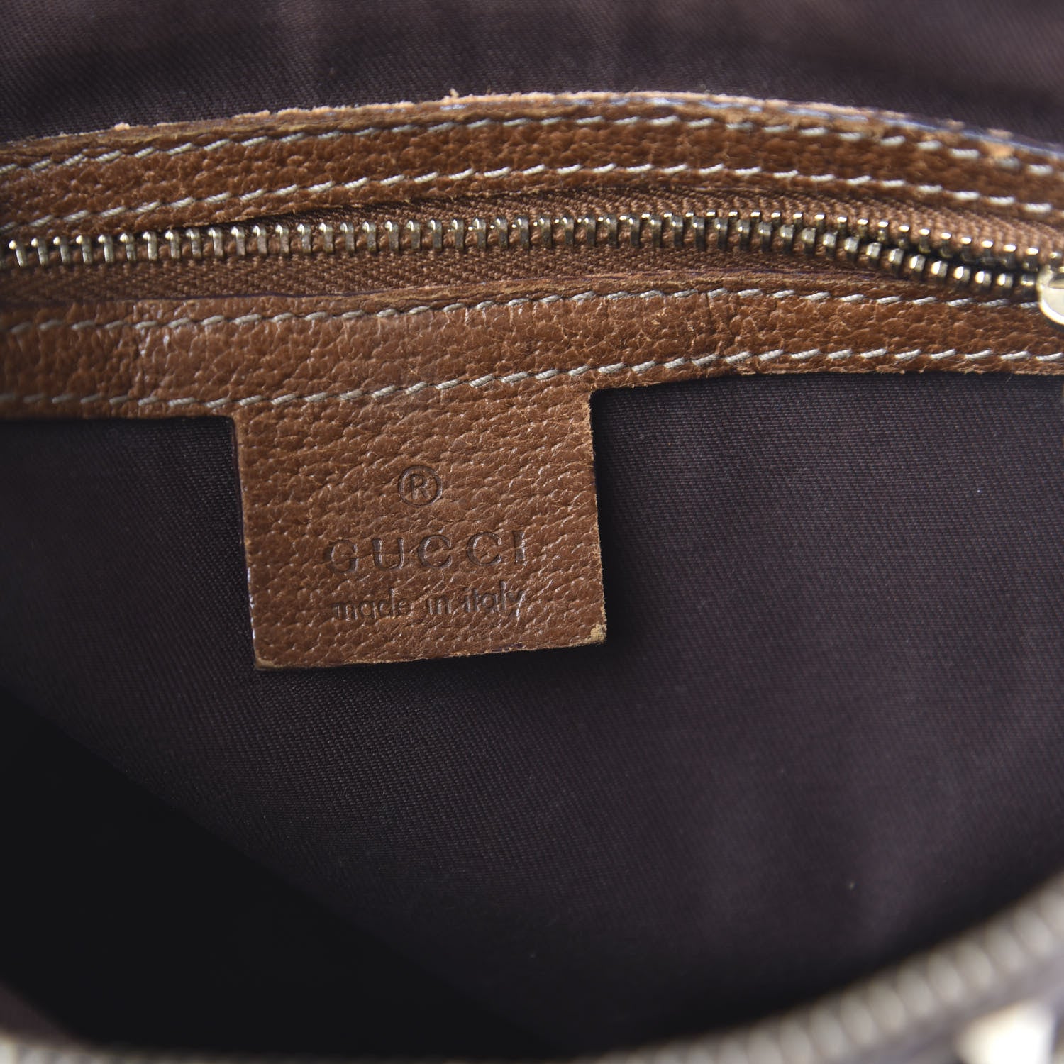 Gucci Monogram Studded Messenger Brown 5 of 19