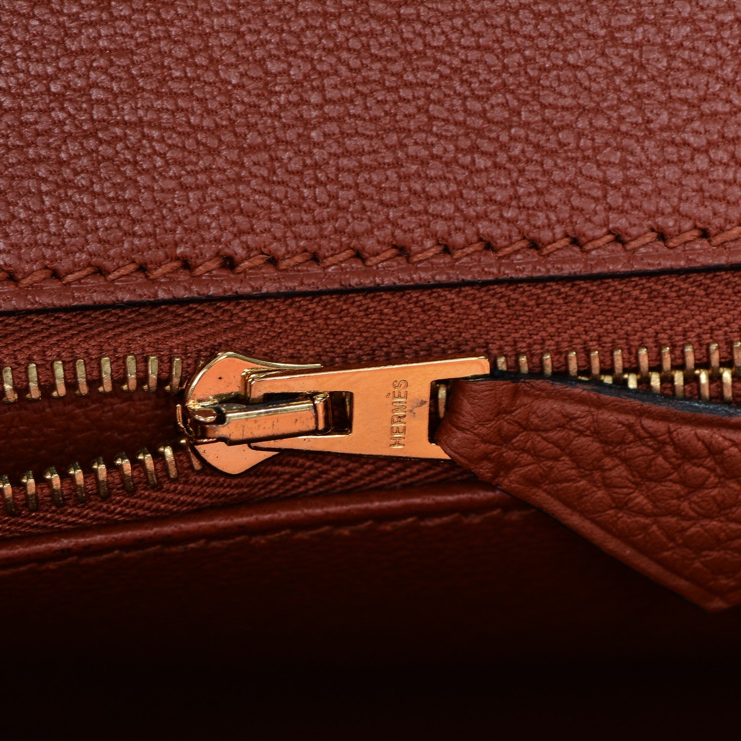 Hermes Togo Birkin 30 Cuivre 21 of 24