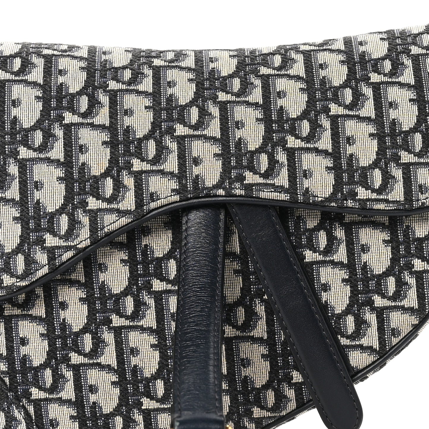 Oblique Saddle Bag Blue