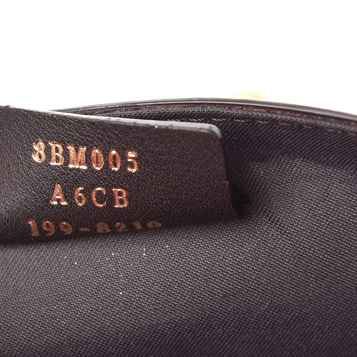 Vitello Cruise F is Fendi Bi-Color FF 1974 Embossed Envelope Belt Bag Maya Black Fragola