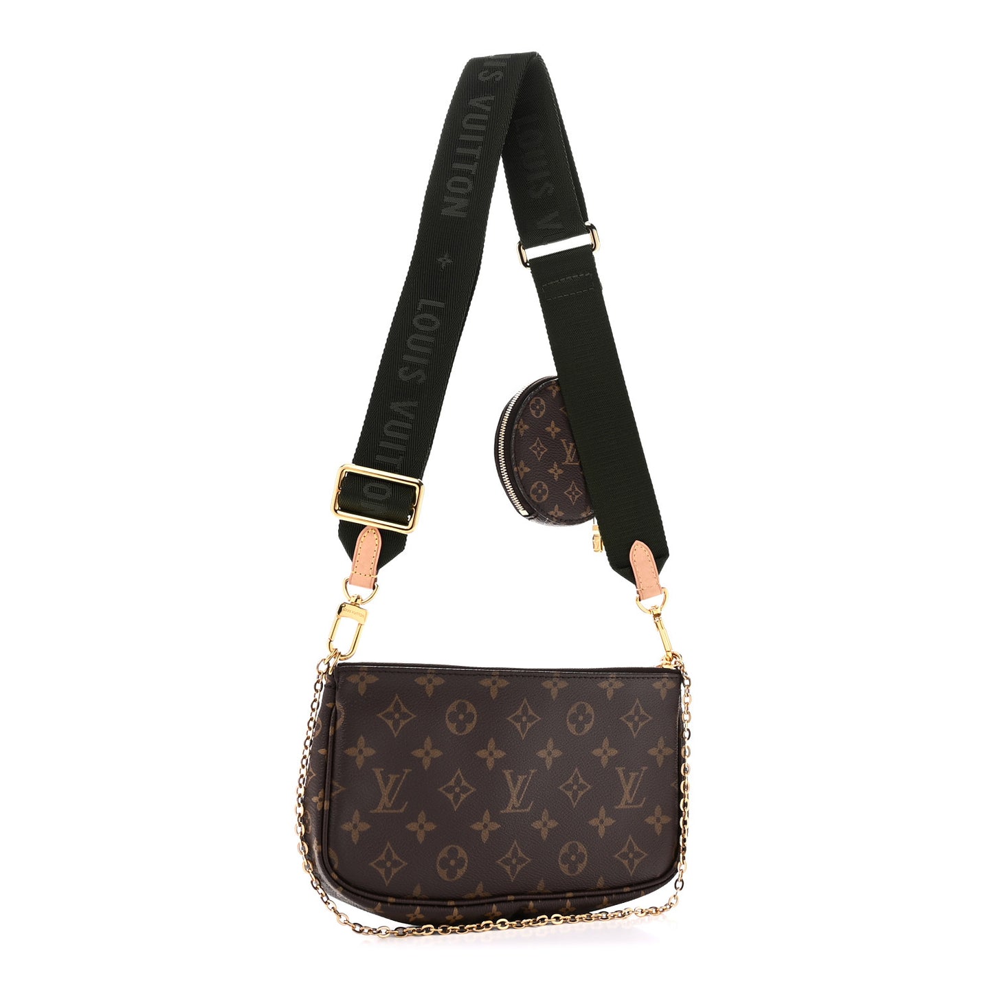 Monogram Multi Pochette Accessories Kaki