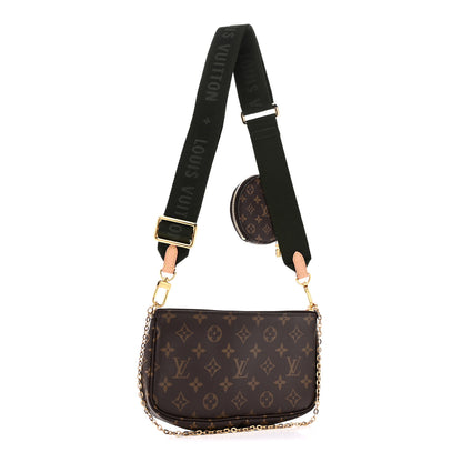 Louis Vuitton Monogram Multi Pochette Accessories Kaki 3 of 10