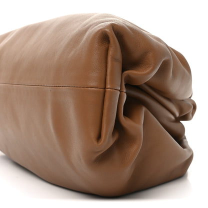 Bottega Veneta Smooth Butter Calf The Pouch Oversized Clutch Cammello 10 of 10