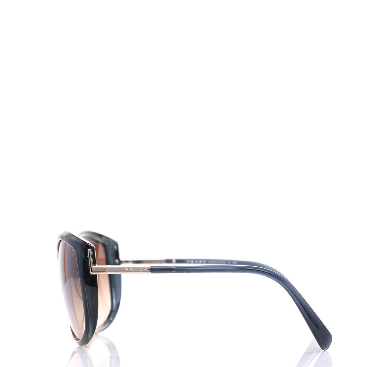 Acetate Cat Eye Sunglasses SPR09N Blue Brown