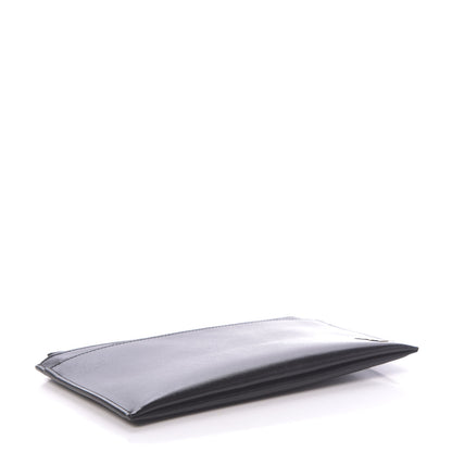 Saint Laurent Smooth Calfskin Monogram Bill Pouch Black 4 of 8