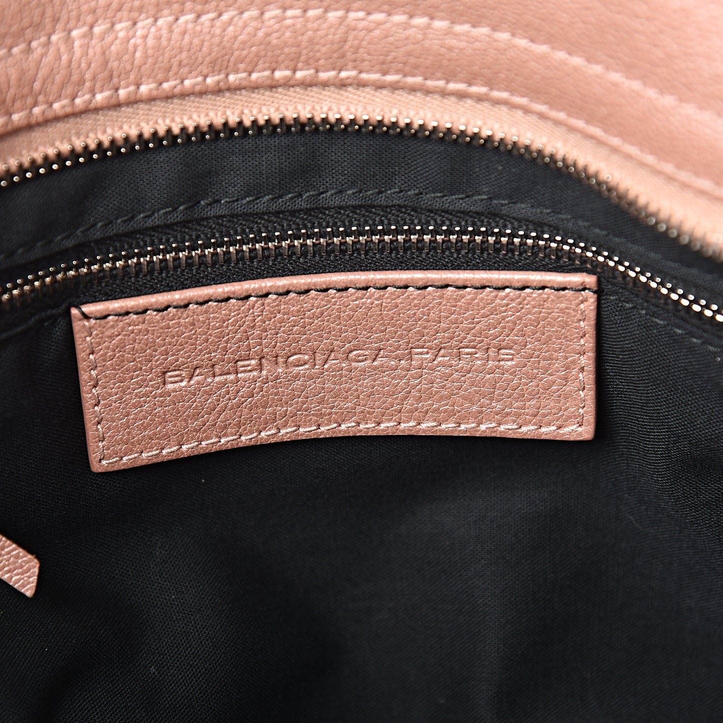 Pearlescent Goatskin Classic Palladium Hardware City Rose Rose Light