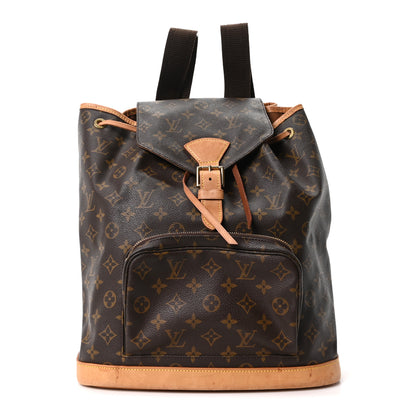 Louis Vuitton Monogram Montsouris GM Backpack 1 of 9