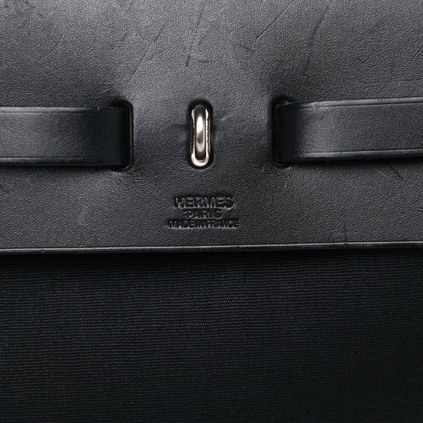 Toile Vache Calfskin Herbag 39 MM Black