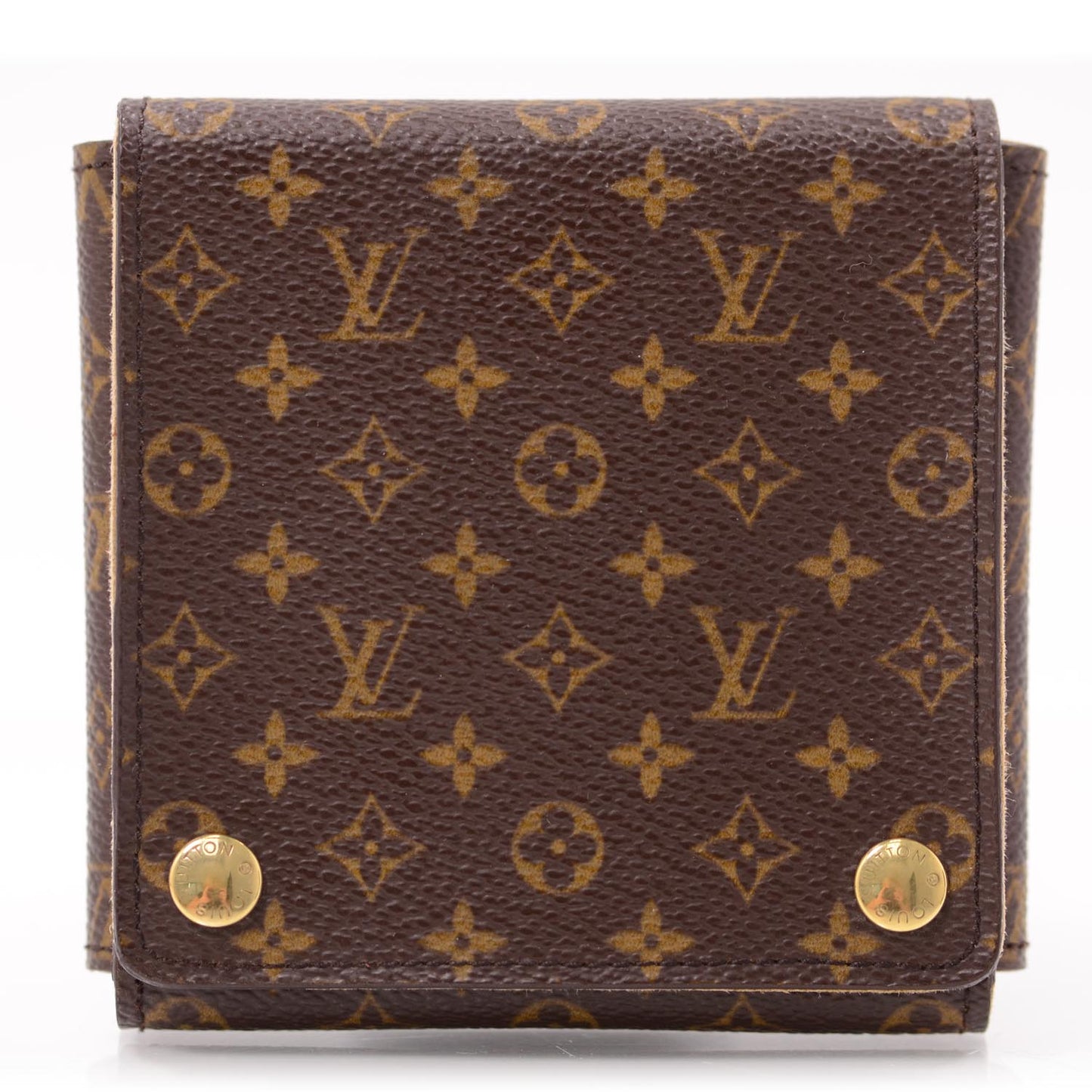 Monogram Folding Jewelry Case
