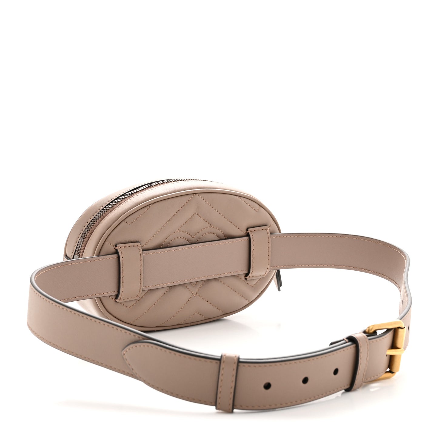 Calfskin Matelasse GG Marmont Belt Bag 85 34 Porcelain Rose