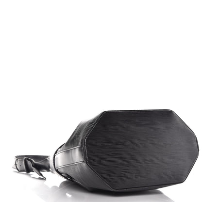 Louis Vuitton Epi Sac D'Epaule Black 14 of 21