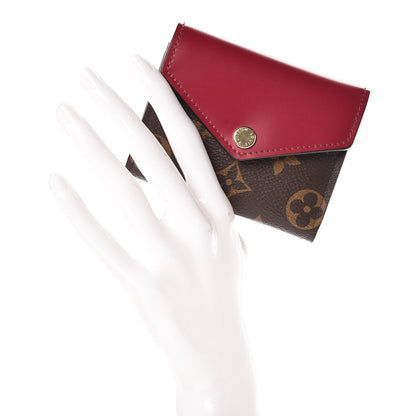 Louis Vuitton Monogram Zoe Wallet Fuchsia 2 of 8