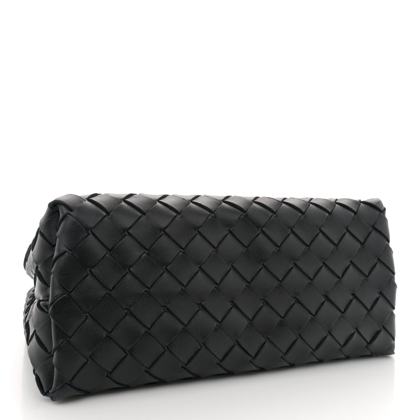 Nappa Intrecciato Small Andiamo Shoulder Bag Black