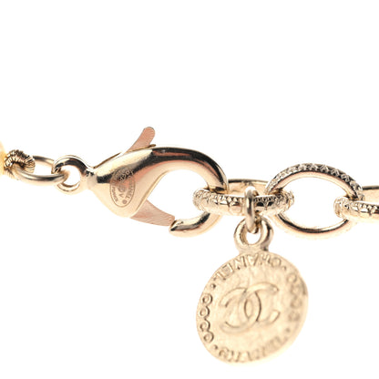 Chanel Pearl CC 100th Anniversary Necklace Light Gold 6 of 7