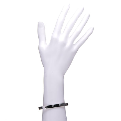 Cartier 18K White Gold LOVE Cuff Bracelet 18 2 of 5