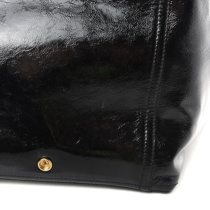 Saint Laurent Patent Large Downtown Tote Black 11 of 13