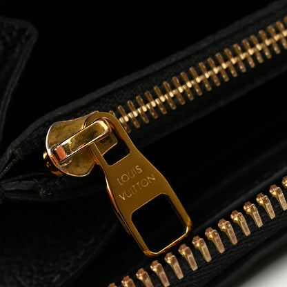 Louis Vuitton Empreinte Clemence Wallet Black 9 of 10