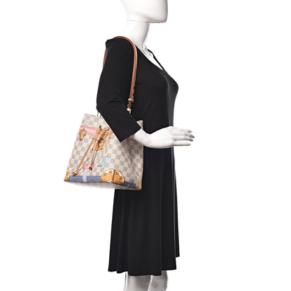 Louis Vuitton Damier Azur Summer Trunks Neonoe 2 of 17