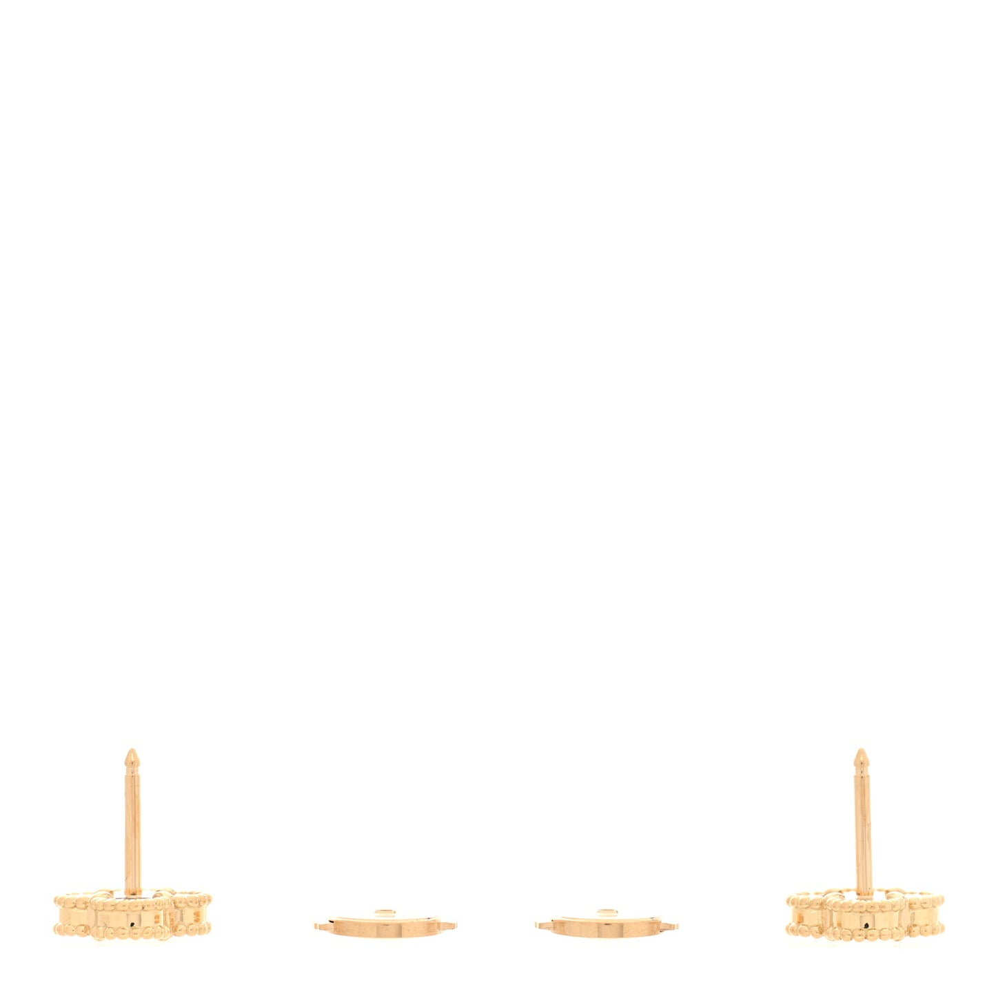 18K Yellow Gold Mother of Pearl Sweet Alhambra Earrings
