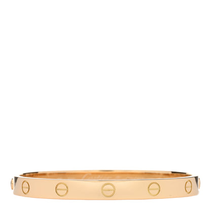 Cartier 18K Yellow Gold LOVE Bracelet 17 1 of 3