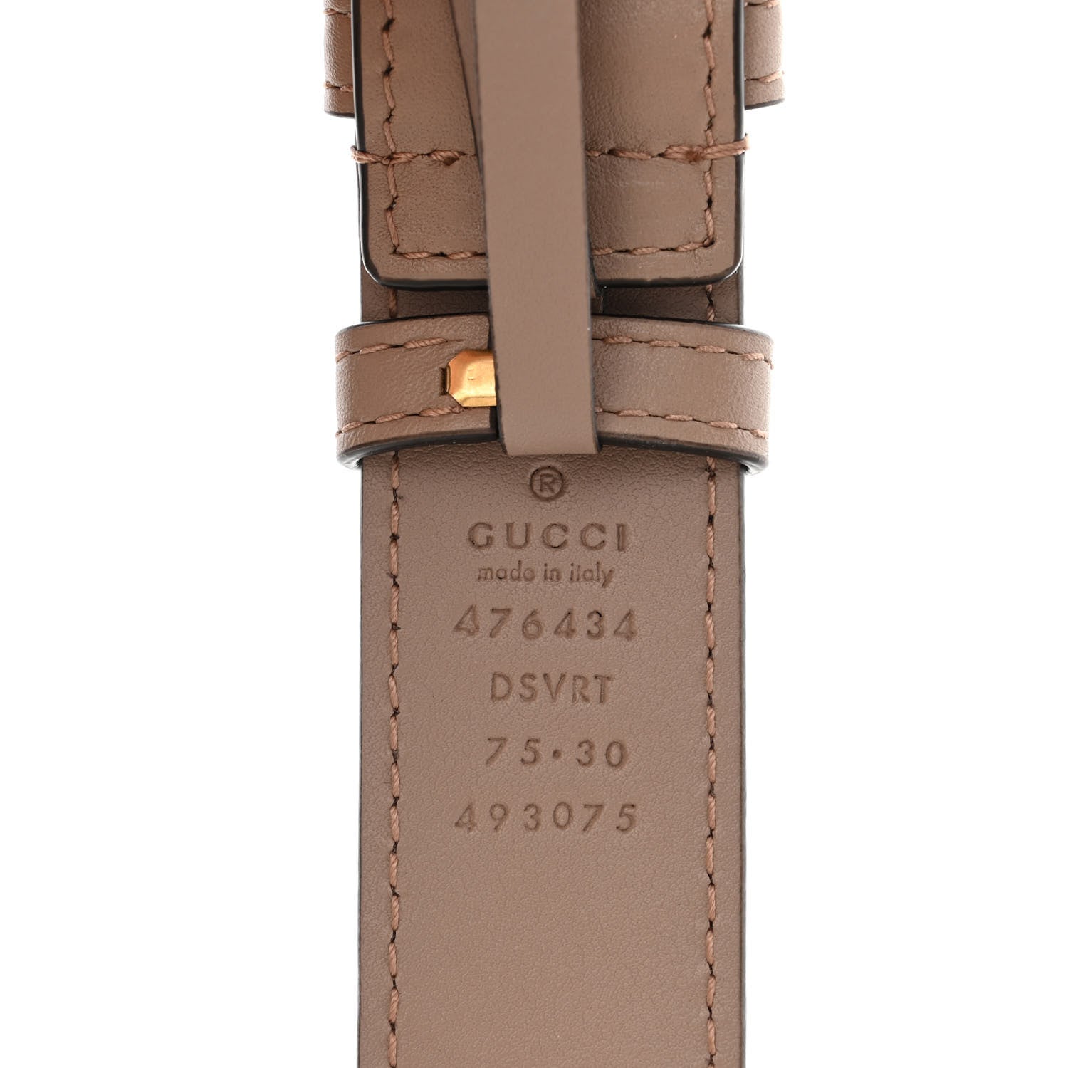 Gucci Calfskin Matelasse GG Marmont Belt Bag 75 30 Porcelain Rose 8 of 12