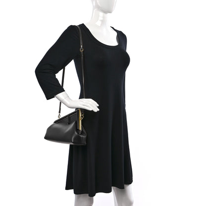 Fendi Shiny Nappa Small Fendi First Black 2 of 10