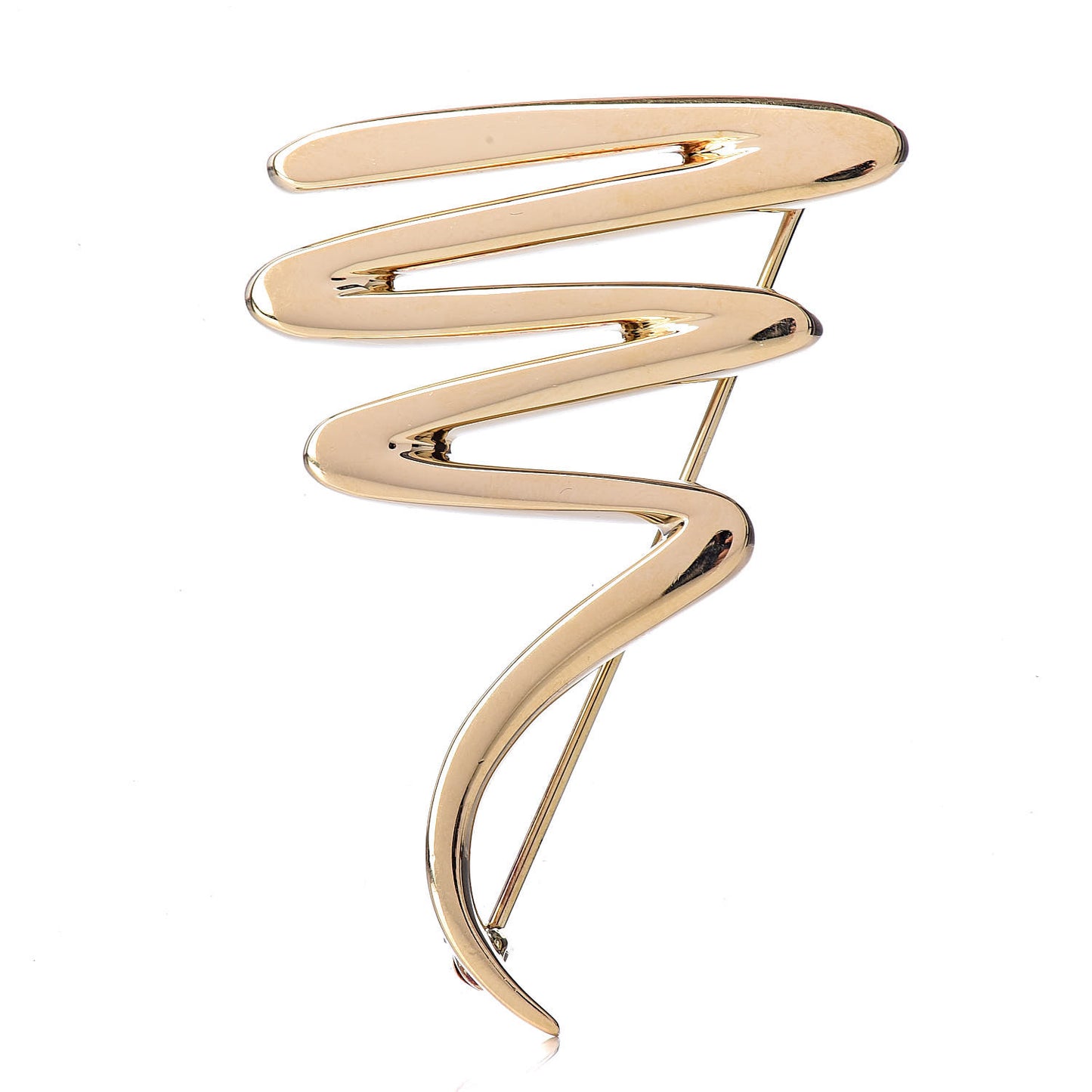 18K Yellow Gold Paloma Picasso Scribble Brooch