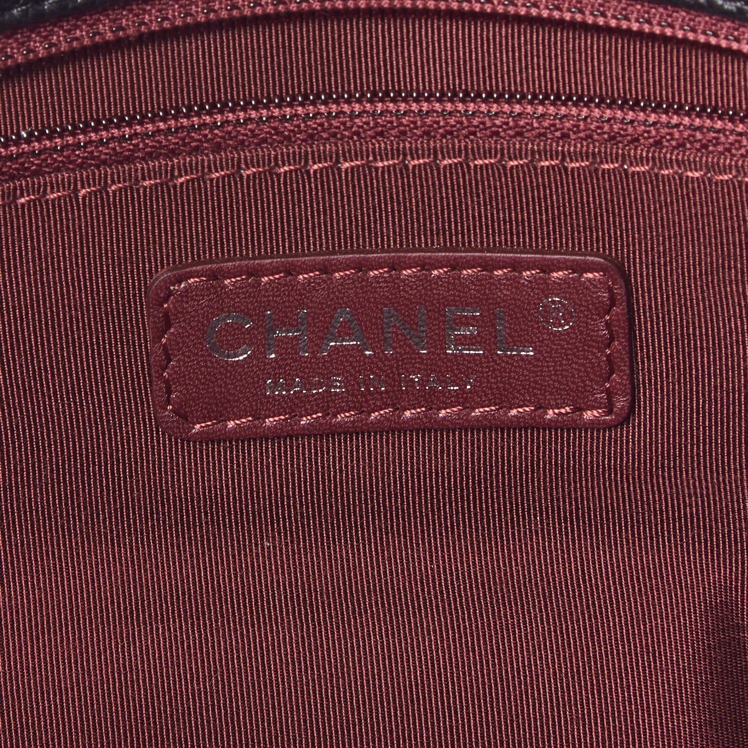 Chanel Caviar Quilted French Riviera Tote Black 8 of 9