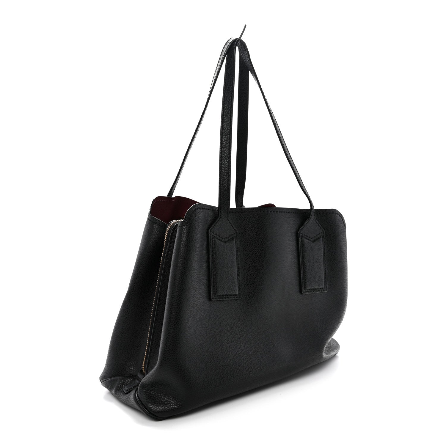 Marc Jacobs Pebbled Calfskin The Editor 38 Tote Black 3 of 16