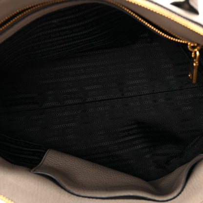 Prada Vitello Daino Large Tote Argilla 5 of 10