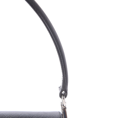 Prada Saffiano Lux Sound Shoulder Bag Black 14 of 14