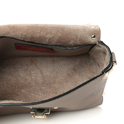 Valentino Garavani Pebbled Calfskin Mini Rockstud Crossbody Bag Poudre 4 of 8