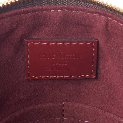 Louis Vuitton Monogram Flower Zipped Tote MM Bordeaux 8 of 8