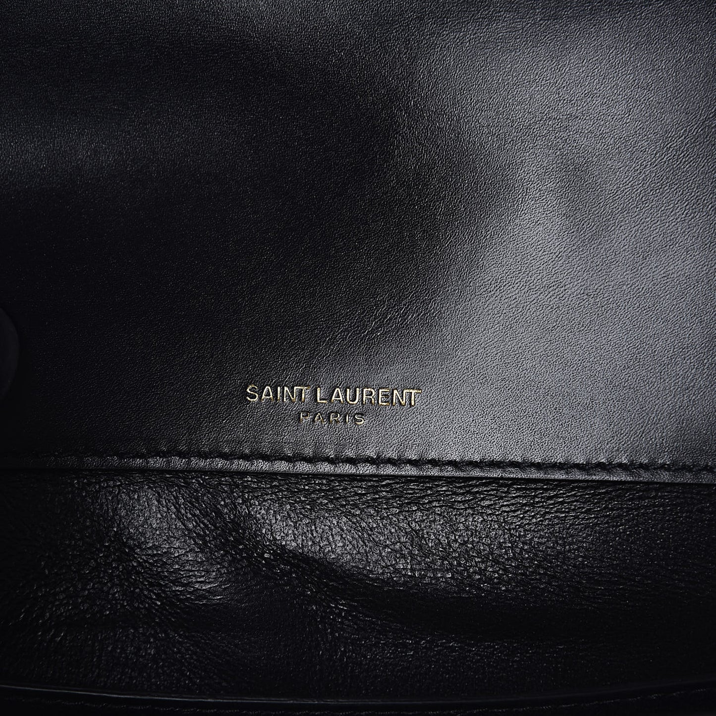 Smooth Calfskin Medium Sulpice Monogram Shoulder Bag Black