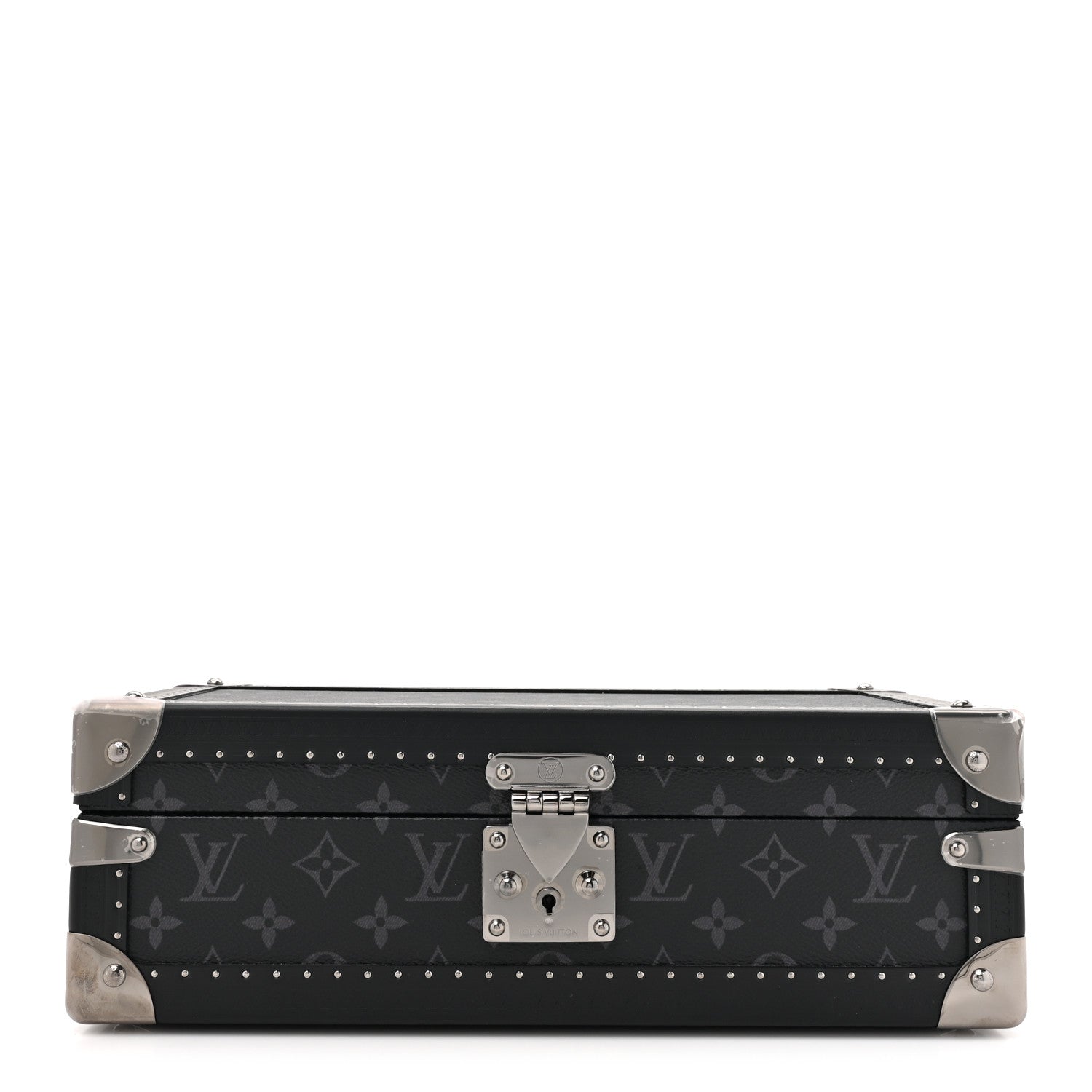 Louis Vuitton Monogram Eclipse Coffret 8 Watch Case Black 1 of 8