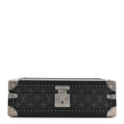 Louis Vuitton Monogram Eclipse Coffret 8 Watch Case Black 1 of 8