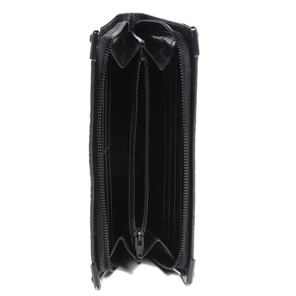 Alexander Wang Textured Leather Prisma Continental Wallet Black 7 of 7