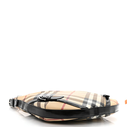 Burberry Supernova Check Large Larkin Hobo Black 4 of 10